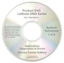 Dell Latitude D600 Setup Resource Backup CD DVD  