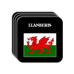  Wales   LLANBERIS Set of 4 Mini Mousepad Coasters 