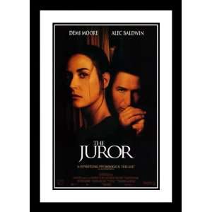 The Juror 20x26 Framed and Double Matted Movie Poster   Style A   1995