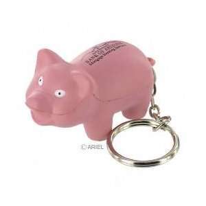  LKC PG12    Pig Key Chain Stress Reliever