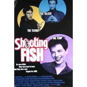  Shooting Fish Movie Poster Double Sided Original 27x40 