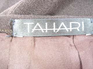 LOT 2 TAHARI Brown Straight Skirts Sz 14  