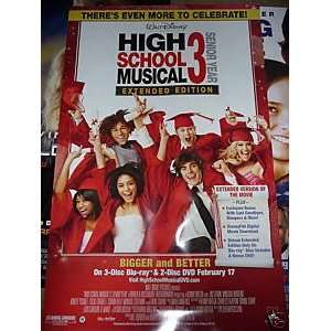  High School Musical 3 Movie Poster 27 X 40 Everything 