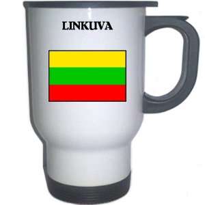  Lithuania   LINKUVA White Stainless Steel Mug 