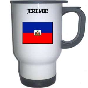  Haiti   JEREMIE White Stainless Steel Mug Everything 