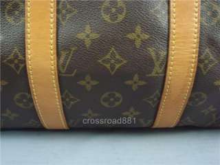 Authentic Louis Vuitton Monogram Keepall 45 Great  
