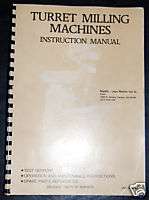 Lagun FT Series Turret Mill Instruction & Parts Manual  