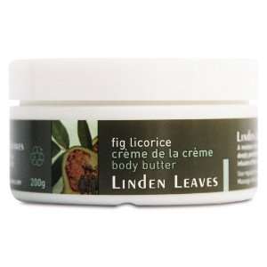 Linden Leaves Bathtime Crème De La Crème Body Butter, Fig Licorice 