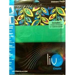 Liv Crayola Jungle Green DaVine Designer Pack Includes 1 Pattern Set 