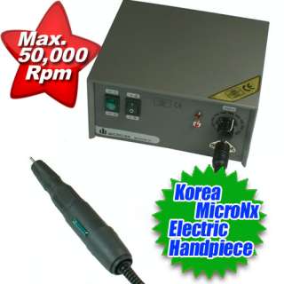Dental Lab Electric Handpiece Korea MicroNx 50000rpm  