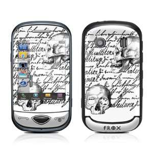 Liebesbrief Design Protective Skin Decal Sticker for Samsung Corby 