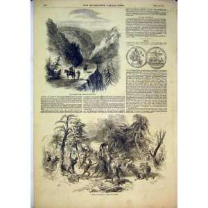   1851 Attack Colonists Waggon Kaffirs Ecca Pass Graham