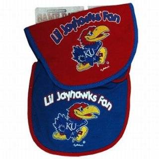 NCAA Kansas Jayhawks Infant Bib 2 Piece Set