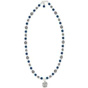 Georgetown Hoyas Round Crystal Necklace 