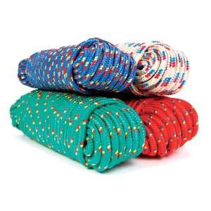   by 50 Feet Poly Diamond Braid Rope, Assorted Colors