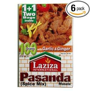 Laziza Pasanda Masala, 100 Gram Boxes Grocery & Gourmet Food