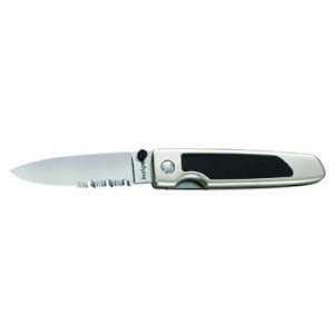  Kershaw Knives   Liner Action Folder w/40% Serrated Blade 