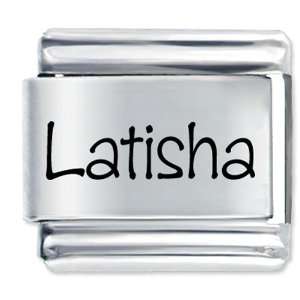  Name Latisha Italian Charms Bracelet Link Pugster 