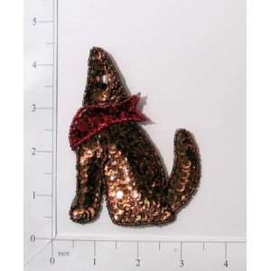  Coyote Applique   Brown   Small 