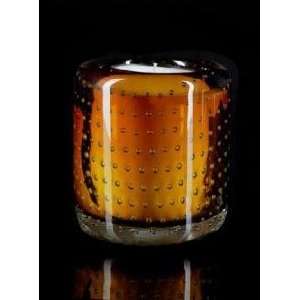 DL & Company   Amber Noir Bulle Candle (lambre de bois  Large 