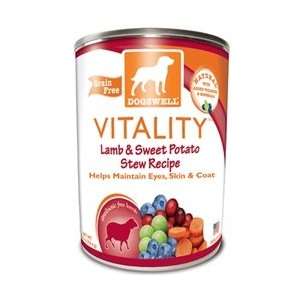  Dogswell Vitality Lamb & Sweet Potato Stew Recipe Dog Cans 