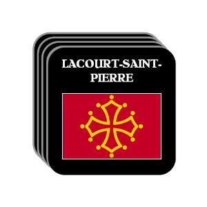 Midi Pyrenees   LACOURT SAINT PIERRE Set of 4 Mini Mousepad Coasters