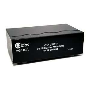    CE Labs VG41DA 1 x 4 VGA Distribution Amplifier Electronics