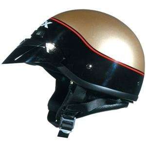  AFX FX 7 Helmet   X Large/Black/Gold Automotive