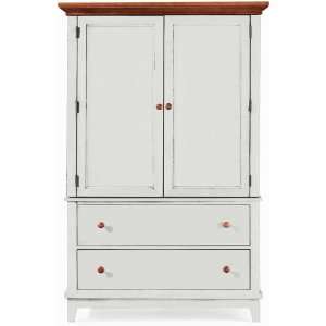  American Drew 181 250WC Sterling Pointe Door Chest White 