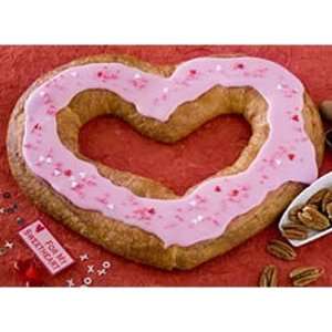 Valentine Heart Shaped Pecan Kringle  Grocery & Gourmet 