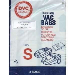  Hoover S Bag Generic 3 Pack