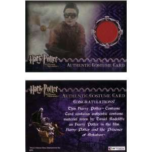   Costume Card   Daniel Radcliffe Quidditch   # / 1143 Toys & Games