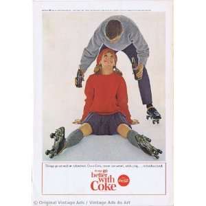  1964 Coke Things Go Better with Coke Vintage Ad 