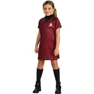  Childs Star Trek Red Costume Dress Toys & Games