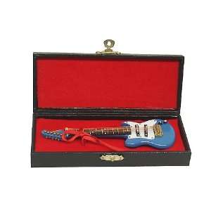  5.5 Blue Electric Guitar Musical Instrument Christmas 