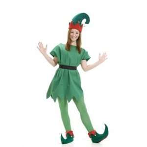  Christmas Elf Hat & Shoes Set Child Costume Accessory 