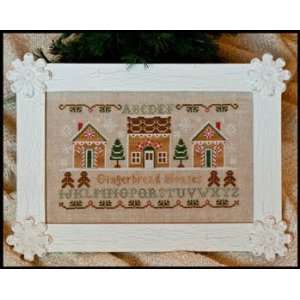  Gingerbread Houses   Cross Stitch Pattern Arts, Crafts 