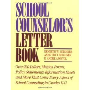  School Counselors Letter Book [Paperback] Kenneth W 