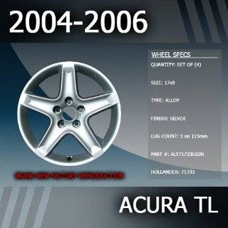 2004 2006 Acura TL Factory 17 Rims Wheels Set of 4