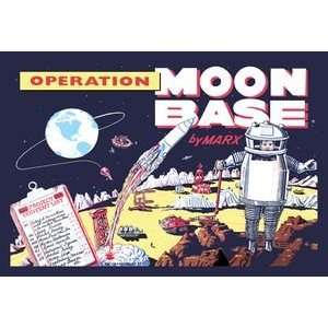 Moon Base   Paper Poster (18.75 x 28.5) 