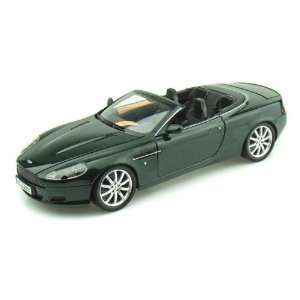  2004 Aston Martin DB9 Volante Convertible 1/18 Green Toys 