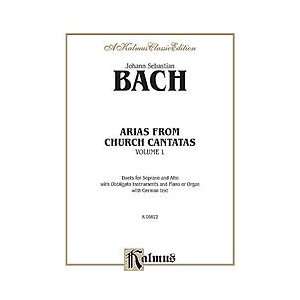  Arias from Church Cantatas (Soprano and Alto) (3 Duets 