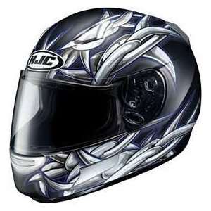  HJC CL SP Barb Wire Helmet   2X Small/Black/Blue 