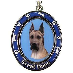  Spinning Fawn Great Dane Key Chain