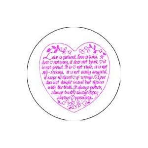  What Is Love?   2.25 Button Magnet for Valentines 