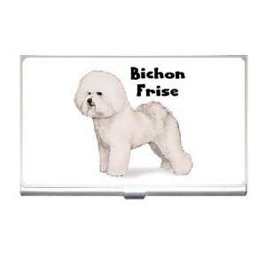  Bichon Frise Business Card Holder Case
