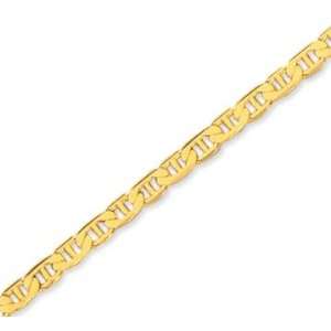    14k Yellow Gold Modern Classy Sleek Ankle Bracelet Jewelry