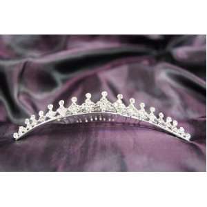  Princess Bridal Wedding Tiara Comb with Crystal C19308 