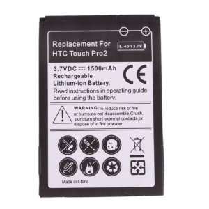 1500MAH Battery for HTC Sprint Snap S511, Touch Pro2, Droid Incredible 