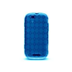  Blue Cruzer Argyle High Gloss TPU Soft Gel Skin Case   For 